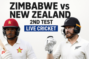 Zimbabwe vs New Zealand