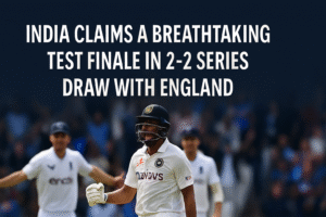 India vs England Test Series 2025
