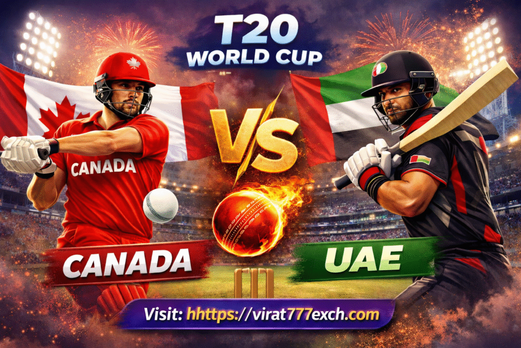 Canada vs United Arab Emirates T20 World Cup