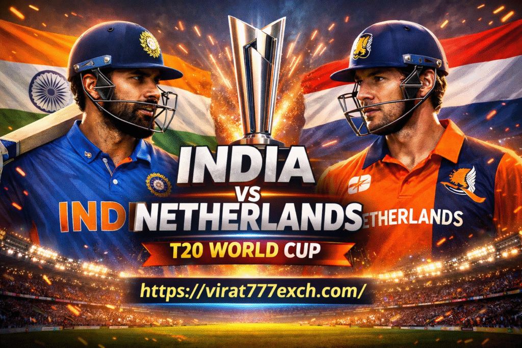 India vs Netherlands T20 World Cup