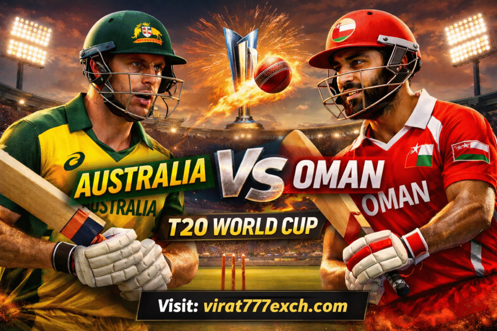 Australia vs Oman T20 World Cup