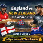 England vs New Zealand, Super 8 Group 2 (Y1 v Y2)
