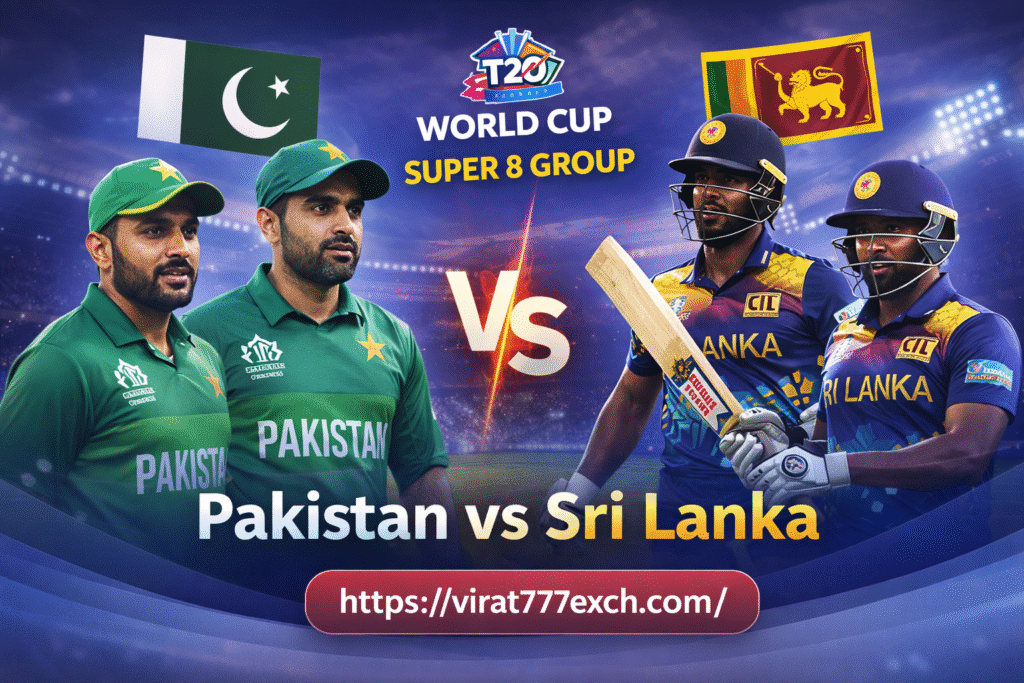 Pakistan vs Sri Lanka T20 World Cup Super 8 Group