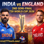 India vs England, 2nd Semi-Final, ICC Men’s T20 World Cup 2026