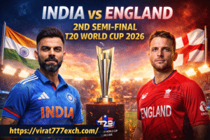 India vs England 2nd Semi-Final T20 World Cup 2026