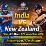 India vs New Zealand, Final, ICC Men’s T20 World Cup 2026 – Commentary